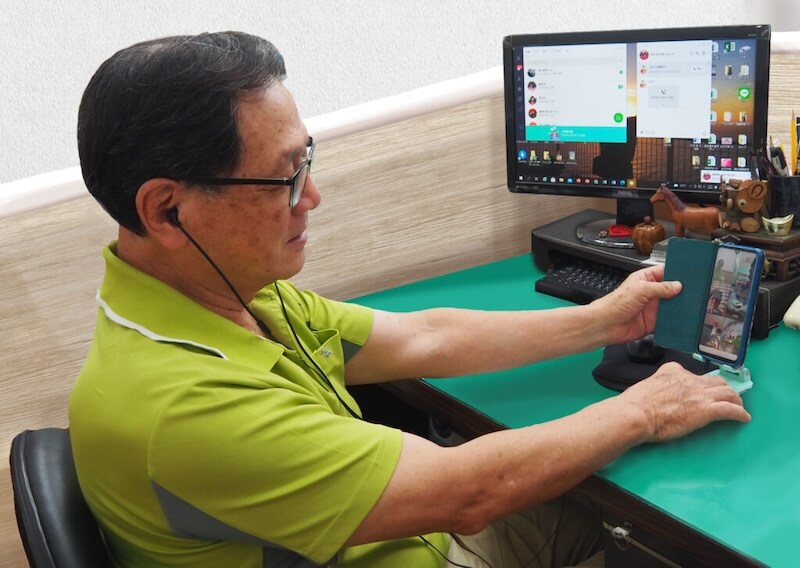 疫情期間，我們的樂齡學員這樣學。