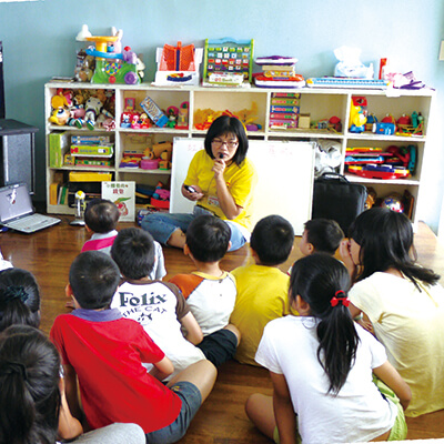 設置「卡滋卡滋啦繪本圖書館」(108年結束業務)